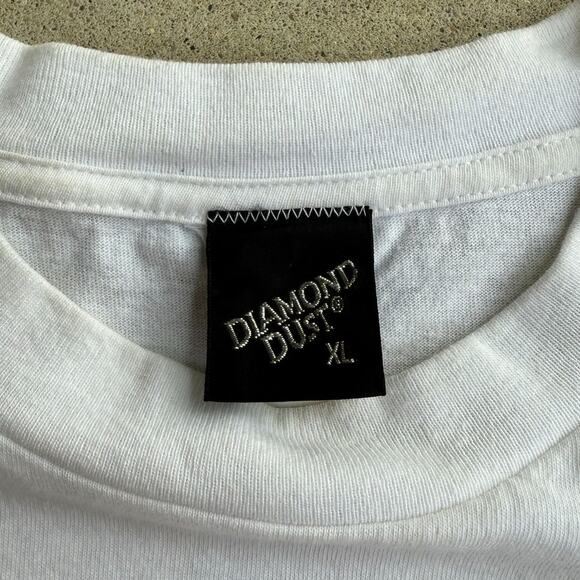 Vintage Betty Boop 1998 4th of July USA Sparkly White Womens Shirt Size XL - Picture 7 of 9